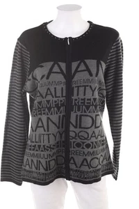 C&A Strickjacke Cardigan L Schwarz #1236 - Bild 1 von 6