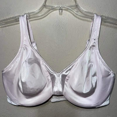 Olga Bra 38D Pink Full Coverage 35002 Signature Support Satin Gentle Lift - Image 1 of 4
