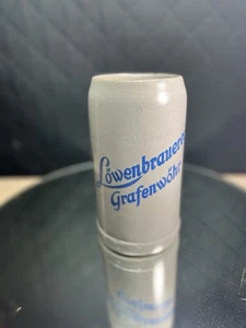Lowenbrauerei Grafenwohr 1 Liter Beer Stein Vintage - Picture 1 of 15