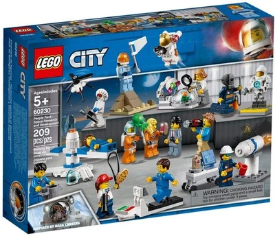 LEGO City Minifigure Set - Space Exploration Team and Developers 60230 Block Toy - Image 1 of 4