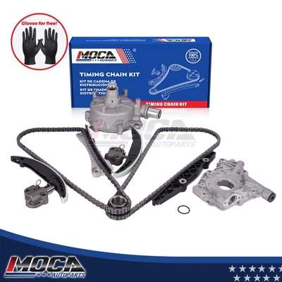 Kit de corrente de distribuição bomba de água óleo para 05-07 Ford Freestyle & Mercury Montego 3.0L - Imagem 1 de 4