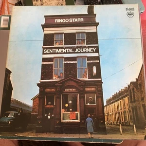 RINGO STARR SENTIMENTAL JOURNEY JAPANESE LP VINYL RECORD INSERT BEATLES - Picture 1 of 6