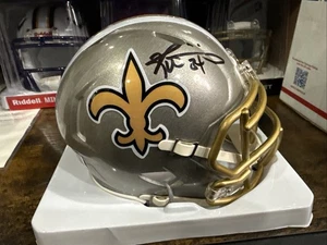 Ricky Williams Signed New Orleans Saints Mini Helmet Beckett Witnessed - Picture 1 of 10