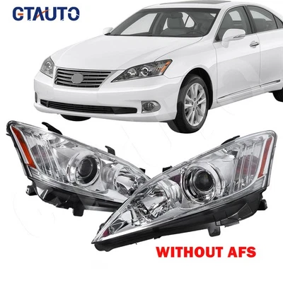 Pair HID Xenon Headlight Headlamp Left Right Side For 2010 2011 2012 Lexus ES350 Foto 1 de 4