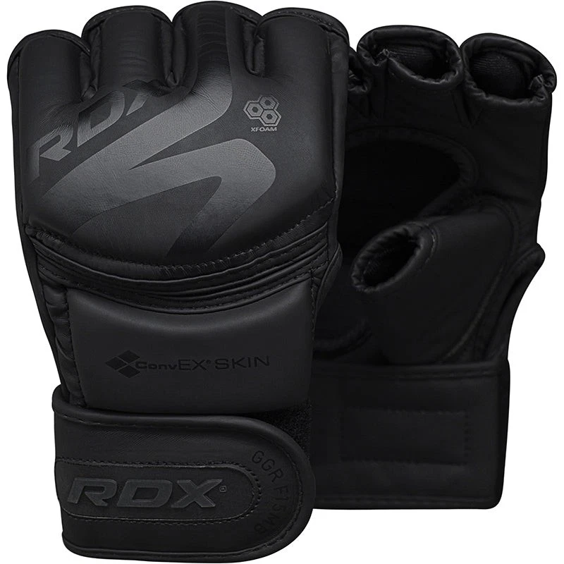 RDX MMA Gloves, Maya Hide Leathe, Ventilated Palm, Padded Grappling gloves - Image 1 of 1