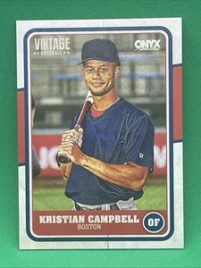 2025 Onyx Vintage - Kristian Campbell #VAKRCA - Red Sox - Picture 1 of 2
