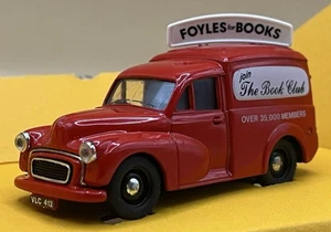 Corgi Classics 1:43 Morris Minor Van - Libri Foyles C957/6 - Foto 1 di 2