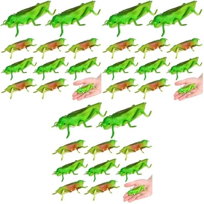  3 Pack Fake Heuschrecken Gefälschte Kinderspielzeug Insektenmodelle - Bild 1 von 4