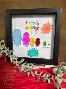 Personalised FLAT Jelly Babies Family Wapping Pop Art Retro Fun Keepsake Gift - Picture 1 of 8