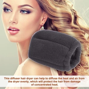 Hair Dryer Sponge Wind Cover Universal Hair Dryer Hot Sock Diffuser DW - Picture 1 of 8