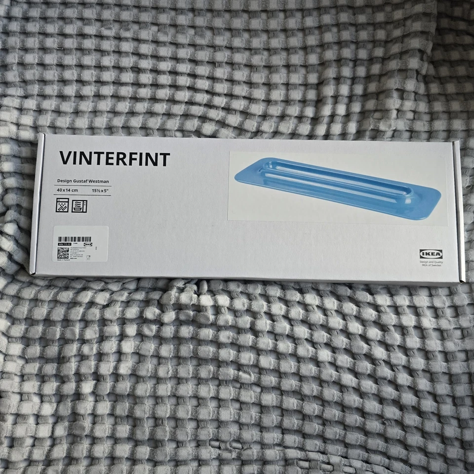 IKEA x Gustaf Westman Vinterfint Meatball Serving Tray Blue – Limited Edition - Image 1 of 4