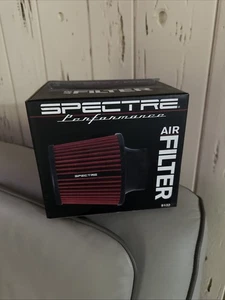 Spectre Performance 9132 Universal Clamp-On Intake Air Filter: Round Tapered 3" - Picture 1 of 4