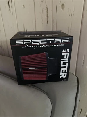 Spectre Performance 9132 Universal Clamp-On Intake Air Filter: Round Tapered 3" - Image 1 of 4