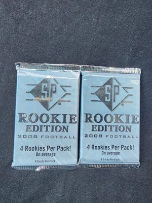 2 Pack Of 2008 Upperdeck Football SP Rookie Edition - 8 Cards Per Pack - Image 1 of 2