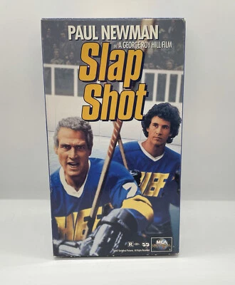 Slap Shot 1977 VHS Hockey Sports Comedy Paul Newman - Image 1 of 3