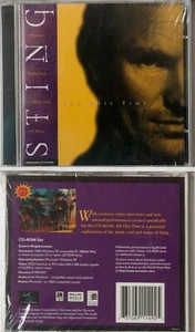 STING- *NEW* "ALL THIS TIME" 1995 US A&M 2XCD ROM FOR WINDOWS 95 - Picture 1 of 1