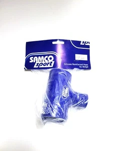 Samco Sport Silicone T-Hose, Blue, 38mm I.D. Body, 25mm I.D. Spout, STP-38 - Picture 1 of 1
