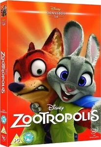 Disney Zootropolis DVD with O Ring Slipcover Sleeve - New & Sealed (121) - Picture 1 of 4