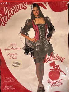 Delicious Sexywear Queen Antoinette Sexy Costume Dress Size Large/XL B19 - Picture 1 of 3