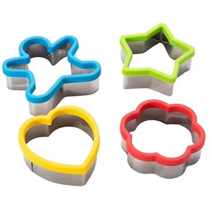Tagliabiscotti cucina alpina, acciaio inox e silicone, resistente e durevole - Foto 1 di 7