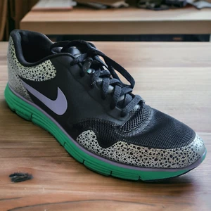 Scarpe Nike Uomo Taglia 12 Lunar Safari Fuse Nero Sneakers Stringate 525059-073 - Foto 1 di 13