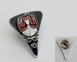 Rover 10 Red & Black Enamel and Chrome British Made Quality Pin Badge - Picture 1 of 1