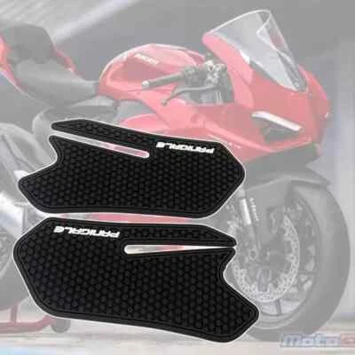 Gas Tank Pad Traction Fuel Grip Decal For Ducati Panigale 899 959 1199 1299 V2 Foto 1 de 4