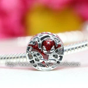 Authentic Spider-Man Soaring City Sterling Silver Bead 792350C01 Charm - Picture 1 of 5