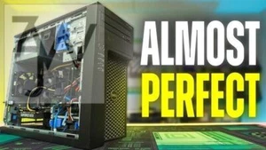 Dell MT Gaming Desktop PC Intel i7 64GB 1TB SSD 1TB HDD AMD RX580 Win 10 WiFi - Picture 1 of 8