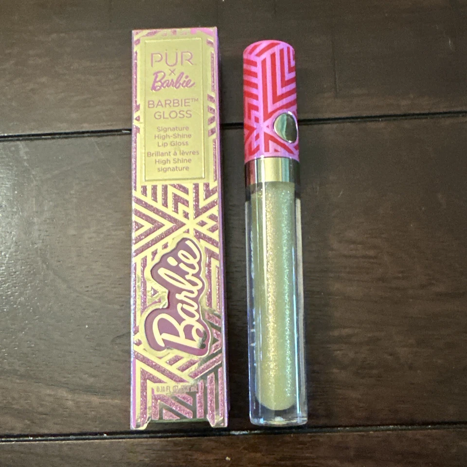 Pur Cosmetics X Barbie Gloss CLEAR "Girl Gloss" Signature High-Shine Lip New Box - Image 1 of 1