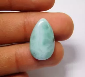 Piedra preciosa suelta natural Larimar cabujón para joyería gema. 12 Cts. ME-7950 - Imagen 1 de 5