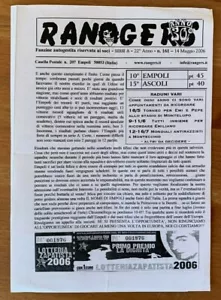 Fanzine Rangers Empoli Ultras Empoli Ascoli 2006 - Imagen 1 de 1