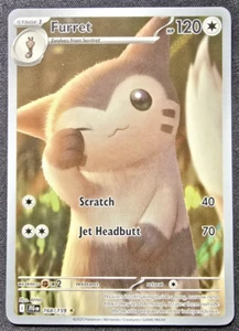 Furret Illustration Rare 168/159 NM - 2025 Pokémon TCG Journey Together - Picture 1 of 6