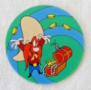 Looney Tunes Warner Bros. Frito Lay 1995 Tazo - Yosemite Sam 13 - Picture 1 of 2