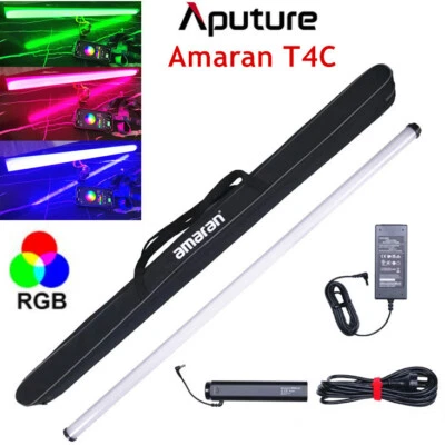 Aputure Amaran T4c RGB Handheld Led Tube Light Full Colors Photography Lighting  - Image 1 of 4