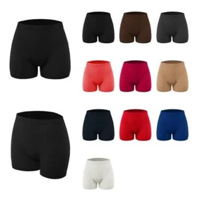 Solide nahtlos taillierte leichte Yogashorts - Bild 1 von 21