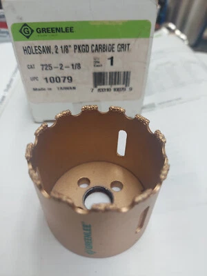 SIERRA DE CALAR DE GRANO DE CARBURO GREENLEE 2-1/8" Cat # 725-2-1/8 - NUEVA Foto 1 de 2