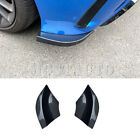 For Benz A Class W176 Sport A45 Amg Abs Carbon Rear Bumper Lip Diffuser Splitter