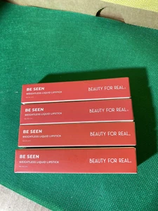 BEAUTY FOR REAL BE SEEN WEIGHTLESS LIQUID LIPSTICK NewInBox 4ml pick your shade - Picture 1 of 24