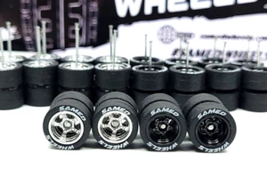 10 sets 5bolt chrome and black rims letting tire 12mm #31 - Picture 1 of 5