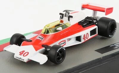 MODELLINO AUTO STATICO MCLAREN F1 M23 #40 BRITISH GP 1977 GILLES VILLENEUVE 1/43 - Immagine 1 di 3