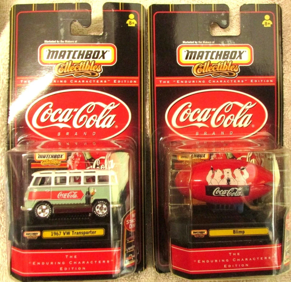 Coca-Cola Matchbox Collectibles Seaplane with Stackable Display