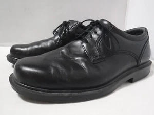 PM3 SAS Ambassador Men's 9.5W Black Leather Oxford Comfort San Antonio Shoes - Picture 1 of 13