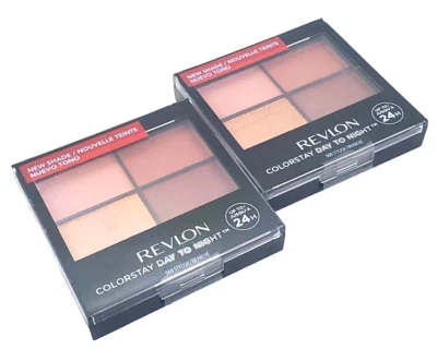 2-Pack Revlon COLORSTAY Day To Night Eyeshadow Quad #560 Stylish - Image 1 of 3
