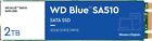 Western Digital WD Blue SA510 2TB SATA M.2 2280 int SSD Festplatte WDS200T3B0B