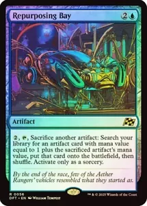 Repurposing Bay 56 Foil NM MTG Aetherdrift Magic - Picture 1 of 1