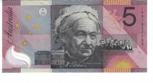 AUSTRALIA $5 Dollars VF+ POLYMER Commemorative Banknote (2001) P-56b Prefix IA - Picture 1 of 2