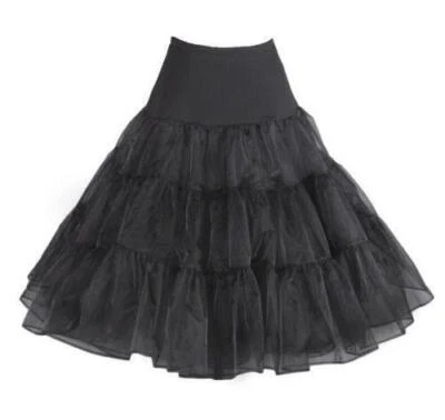 Women's 50s Tutu Petticoat Rockabilly Dress Bridal Underskirt Wedding Cosplay H1 - Image 1 of 4