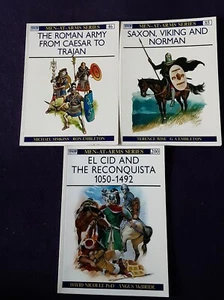 Men-At-Arms Serie: 85 Viking Saxon Norman+46 Roman Army Cäsar-Trajan+200 El Cid - Bild 1 von 8