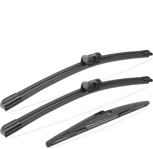 Windshield Wiper Blades 26+20+14" Replacement for Volvo XC60 Front + Rear Wipers - Picture 1 of 9